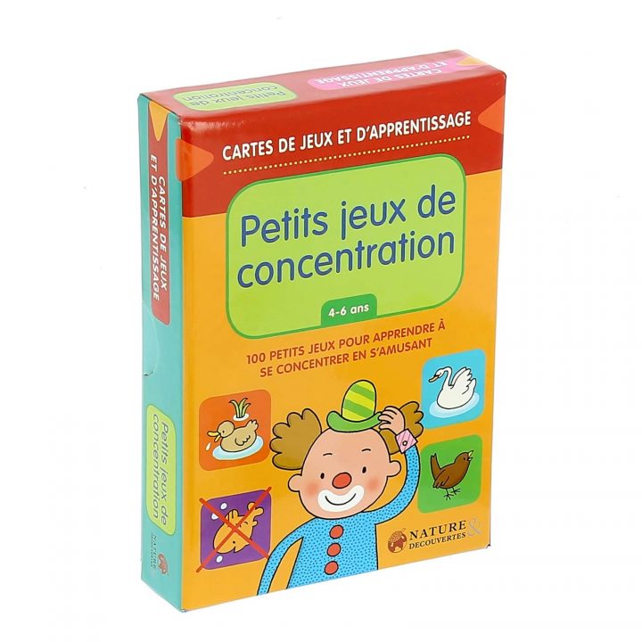 Coffret Petits Jeux De Concentration serapportantà Jeux Pour Petit De 4 Ans