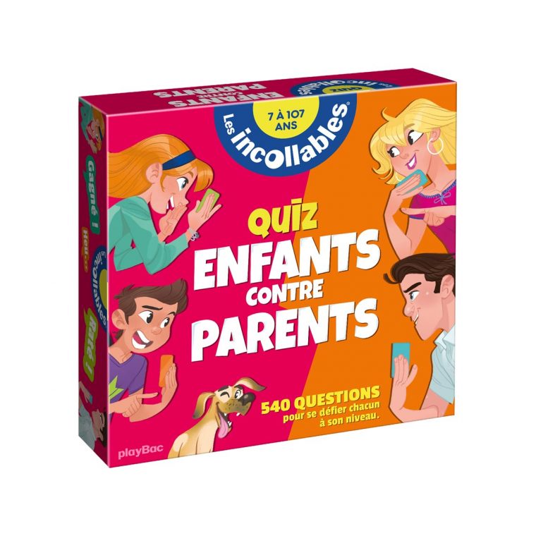 Coffret Quiz Enfants Contre Parents concernant Quizz Pour Maternelle