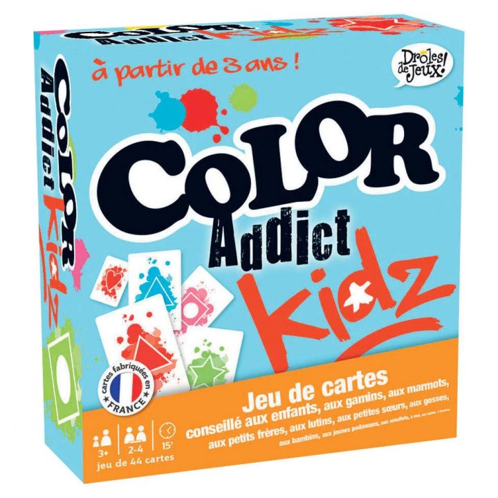 Color Addict Kidz concernant Jeu Carte De France