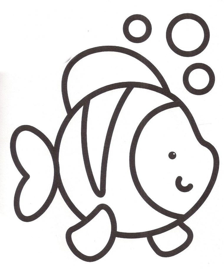 Coloriage 4 Ans Gratuit Coloriages Pour 2 A 3 Ans 2E Nouveau à Dessin Pour Enfant À Colorier