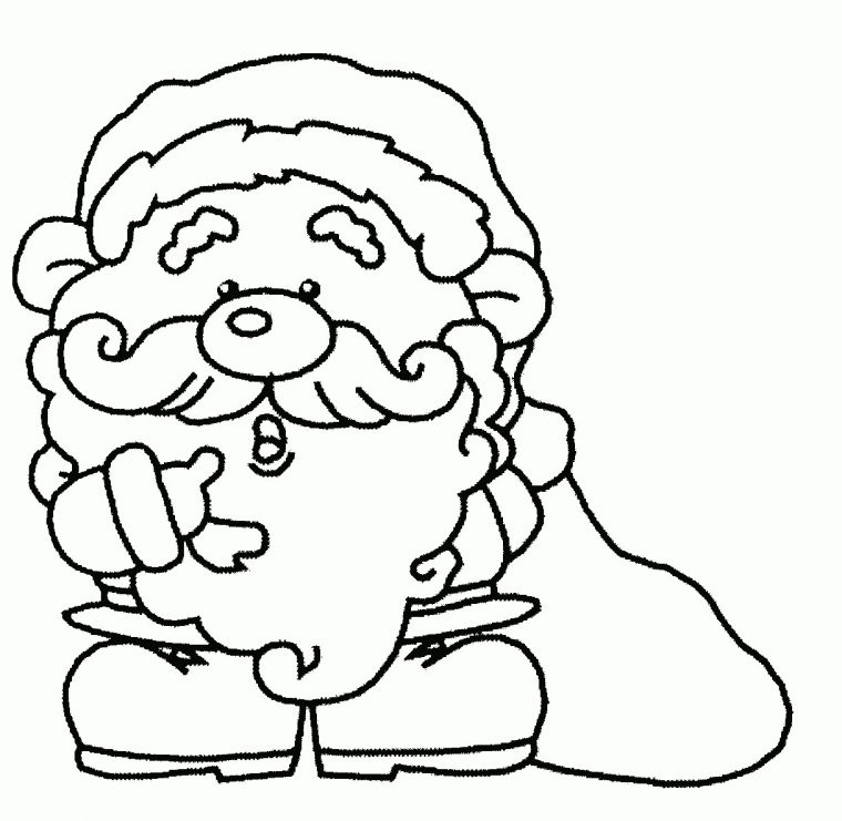 Coloriage À Dessiner Pere Noel Magique encequiconcerne Pere Noel A Imprimer Et A Decouper