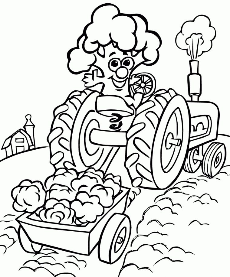 Coloriage À Dessiner Tracteur New Holland concernant Dessin De Tracteur À Colorier