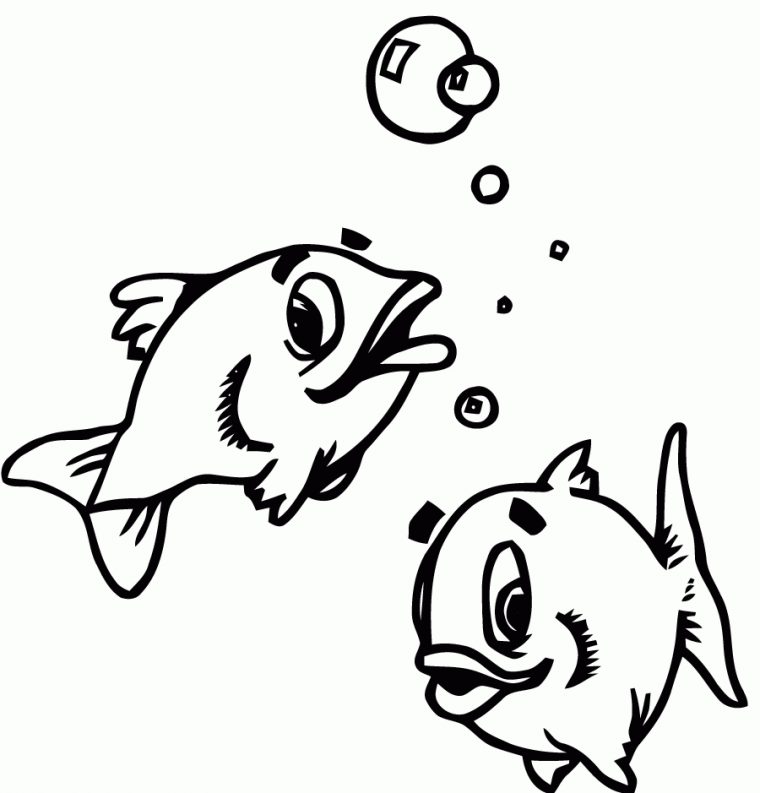 Coloriage À Dessiners Poissons D'avril À Découper dedans Dessin A Decouper