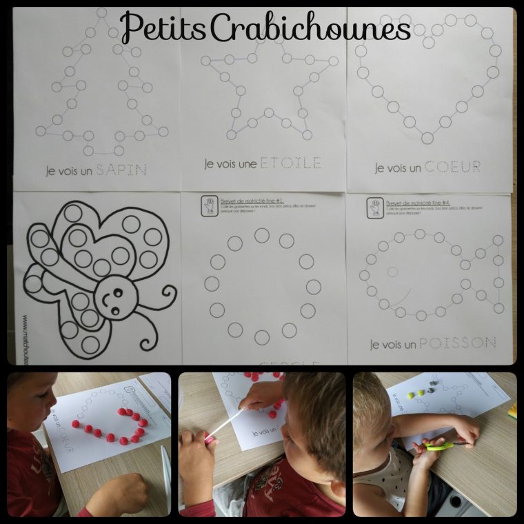 Coloriage À Gommettes Ou Playmaïs, Modèles À Imprimer tout Modele De Dessin Gratuit