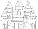 Coloriage À Imprimer : Le Château De La Princesse avec Dessin A Decouper Et A Imprimer