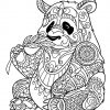 Coloriage À Imprimer Mandala Panda | Coloriages À Imprimer serapportantà Mandala Facile À Imprimer