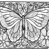 Coloriage Adulte Difficile Grand Papillon Dessin à Dessin A Imprimer Papillon Gratuit