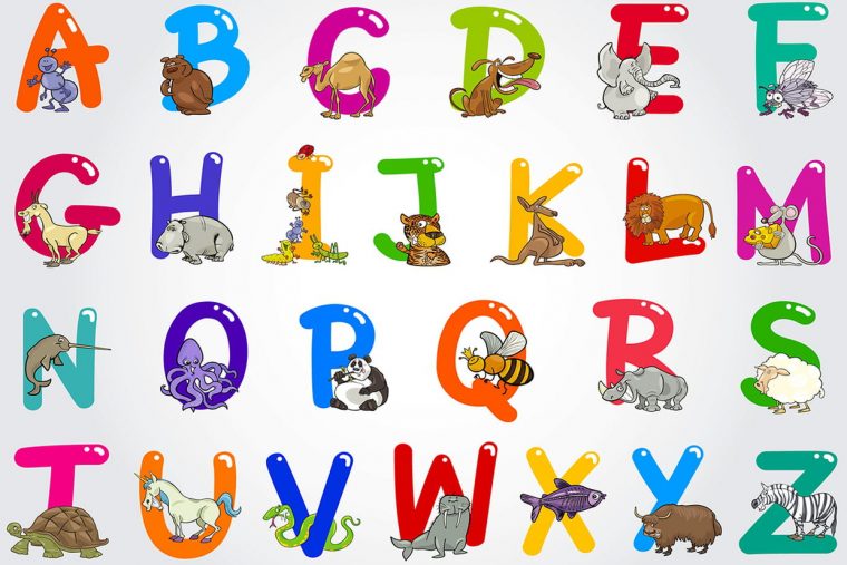 Coloriage Alphabet Animaux Et Oiseaux Sur Hugolescargot intérieur Alphabet Français À Imprimer