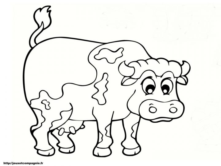 Coloriage Animaux À Colorier – Dessin À Imprimer | Coloriage serapportantà Dessin Animaux De La Ferme À Imprimer