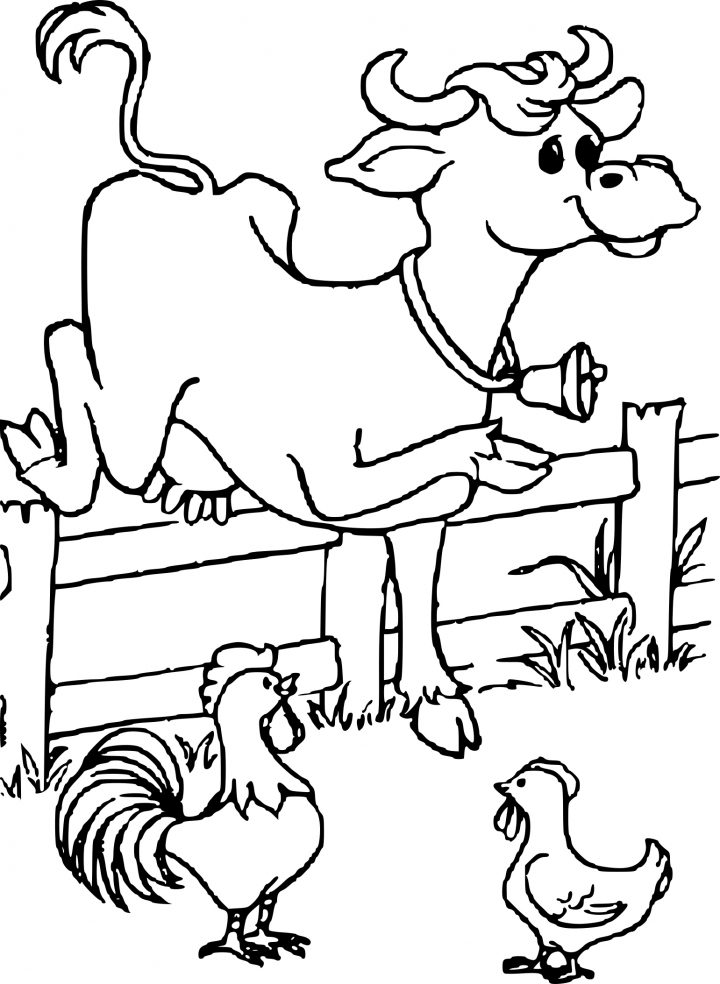 Coloriage Animaux De La Ferme Dessin À Imprimer Sur dedans Dessin Animaux De La Ferme À Imprimer