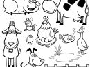 Coloriage Animaux De La Ferme Dessin Anime Dessin avec Animaux A Dessiner Imprimer
