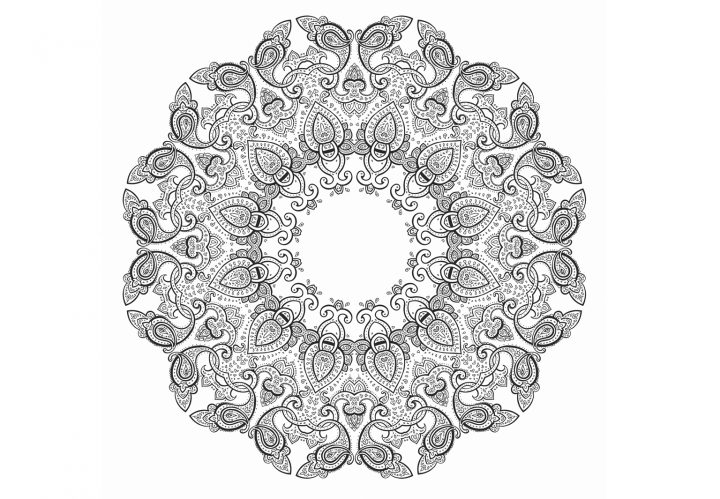 Coloriage Anti-Stress Et Mandala Gratuits Pour Adulte avec Mandala À Colorier Et À Imprimer Gratuit