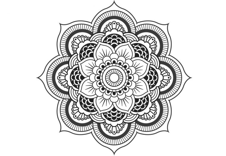 Coloriage Anti-Stress Et Mandala Gratuits Pour Adulte concernant Coloriage De Mandala Difficile A Imprimer