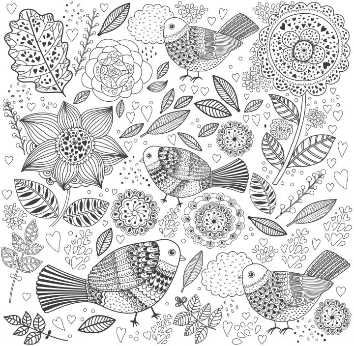 Coloriage Anti-Stress Pour Adulte À Télécharger Gratuitement à Dessin A Imprimer Pour Adulte