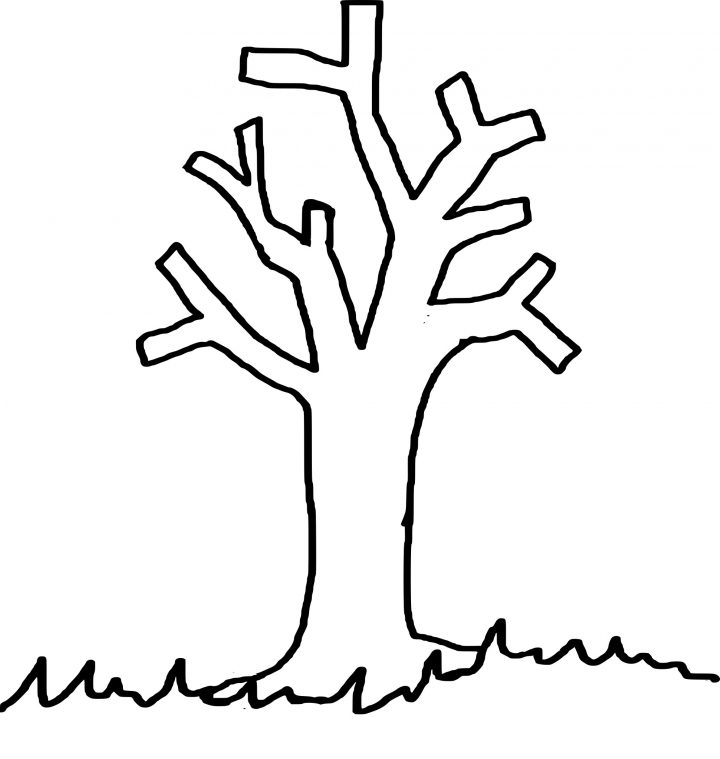 Coloriage Arbre Sans Feuille À Imprimer Sur Coloriages dedans Dessin De Feuille D Arbre À Imprimer