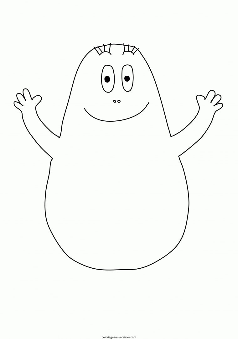 Coloriage Barbapapa À Imprimer encequiconcerne Coloriage Barbapapa À Imprimer Gratuit