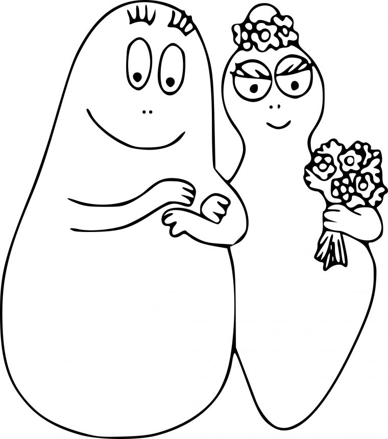 Coloriage Barbapapa Et Barbamama À Imprimer Sur Coloriages destiné Coloriage Barbapapa À Imprimer Gratuit