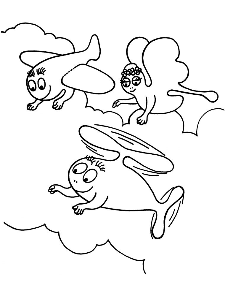 Coloriage Barbapapa – Les Beaux Dessins De Dessin Animé À encequiconcerne Coloriage Barbapapa À Imprimer Gratuit