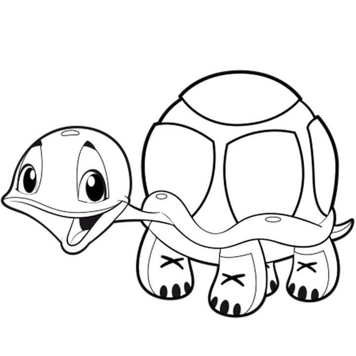 Coloriage Bébé Tortue En Ligne Gratuit À Imprimer serapportantà Dessin Tortue À Imprimer