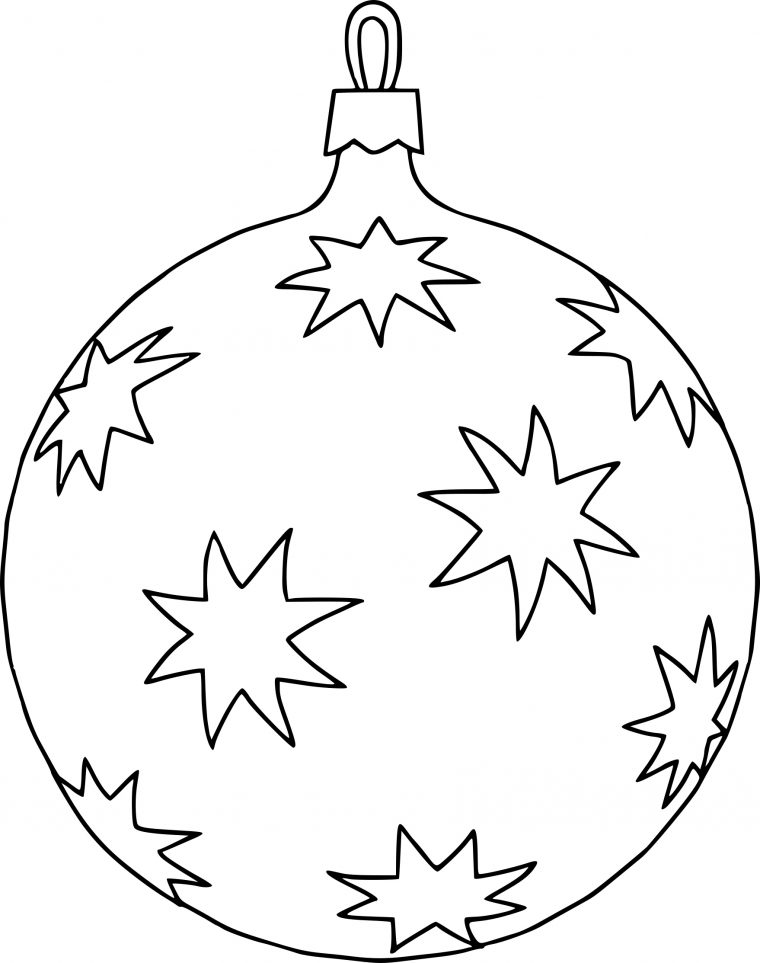 Coloriage Boule Sapin De Noël À Imprimer pour Coloriage De Sapin De Noel A Imprimer Gratuit