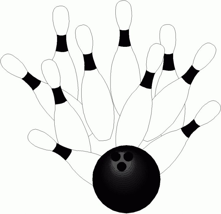 Coloriage Bowling – Les Beaux Dessins De Sport À Imprimer Et avec Jeux Gratuits De Bowling