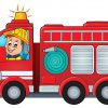 Coloriage Camion De Pompier Sur Hugolescargot pour Dessin De Pompier À Imprimer