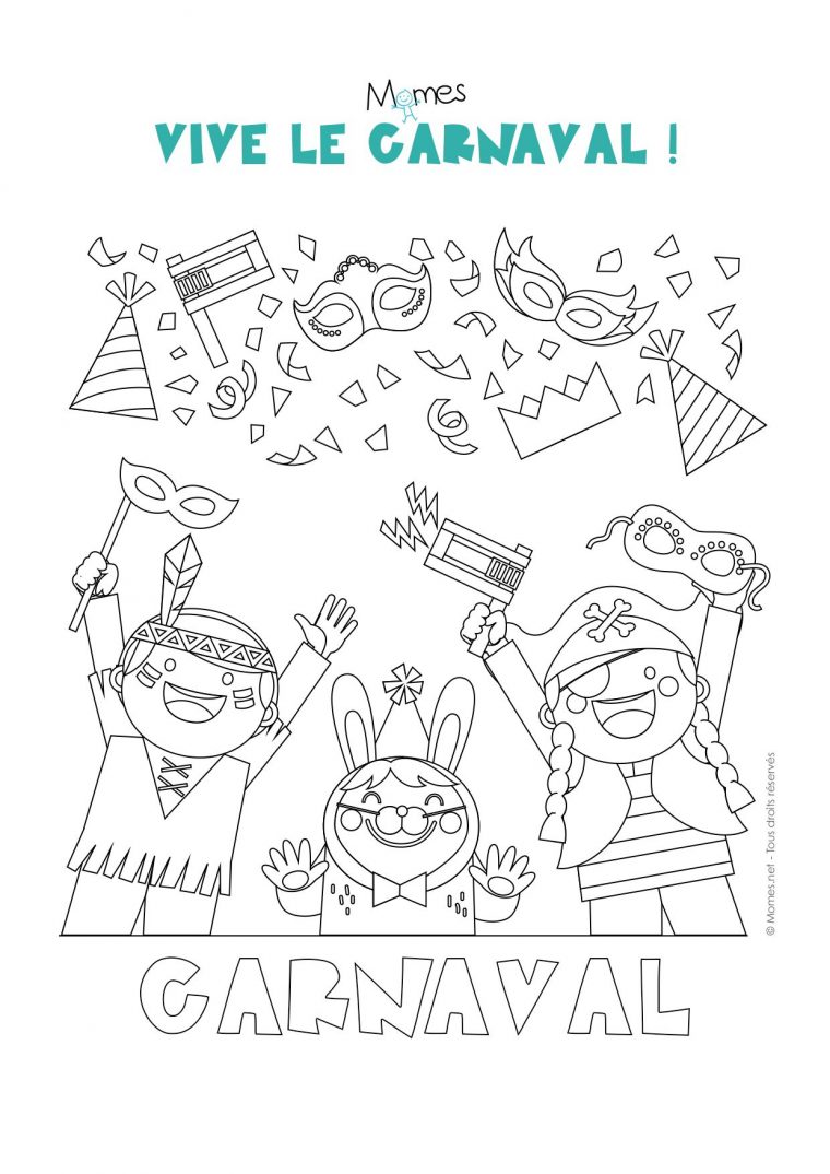 Coloriage Carnaval | Coloriage Carnaval, Carnaval Et Dessin serapportantà Coloriage De Carnaval A Imprimer Gratuit