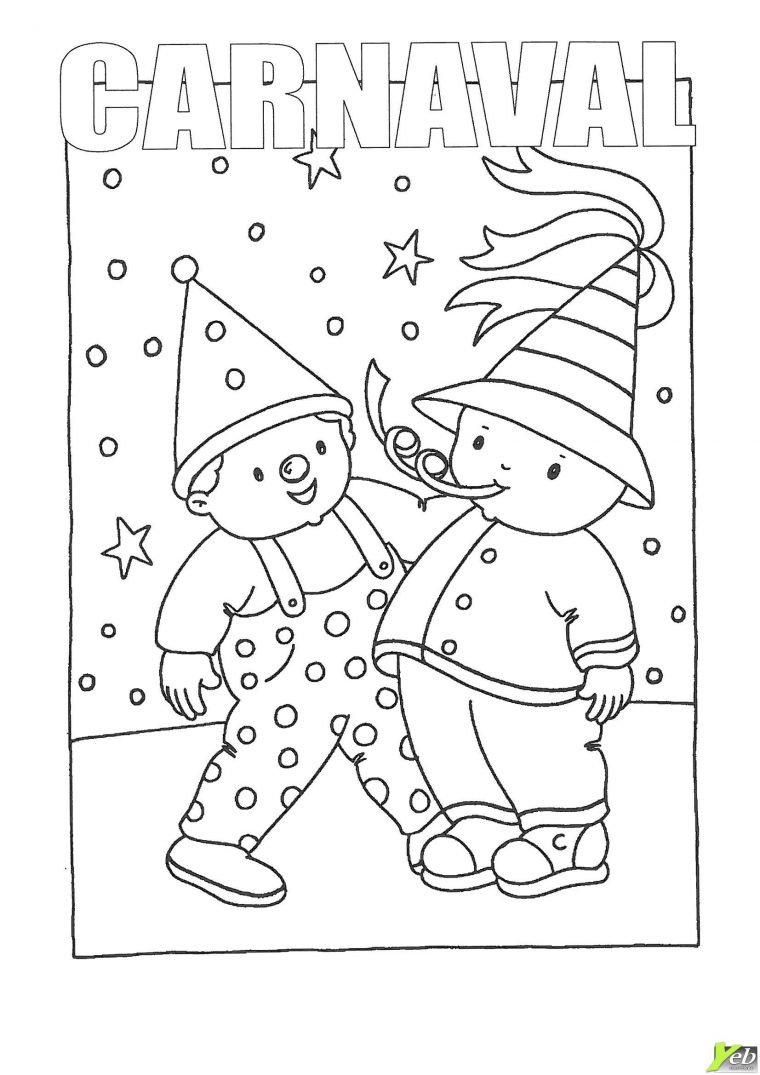 Coloriage Carnaval – Les Beaux Dessins De Fêtes À Imprimer pour Coloriage De Carnaval A Imprimer Gratuit