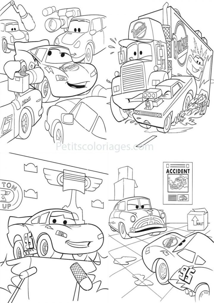 Coloriage Cars Flash Mcqueen – Les Beaux Dessins De tout Coloriage De Flash Mcqueen