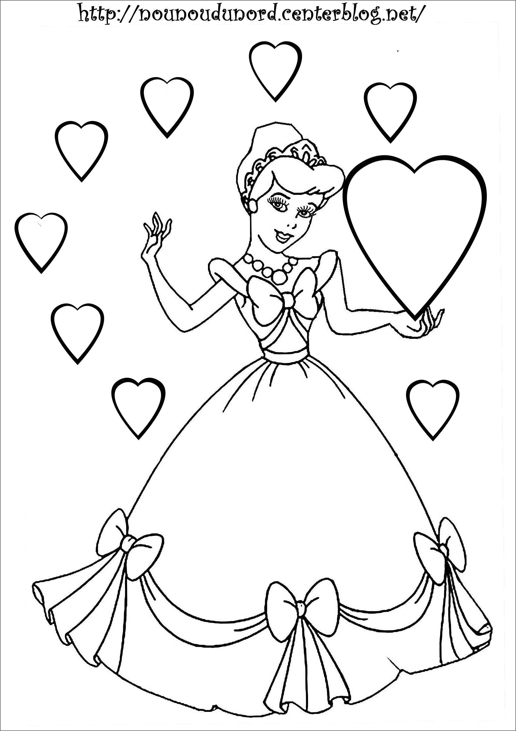 Coloriage Chateau Princesse Coloriage Bébé Princesse Disney encequiconcerne Cendrillon Dessin A Imprimer 