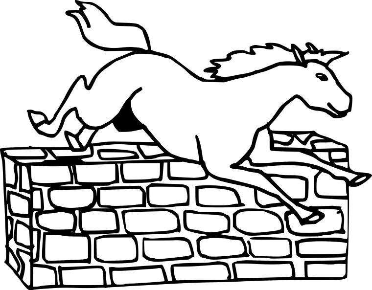 Coloriage Cheval Grand Galop À Imprimer Sur Coloriages destiné Jeux De Coloriage De Cheval