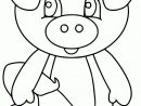 Coloriage Cochon Marrant À Imprimer encequiconcerne Dessin A Colorier Cochon