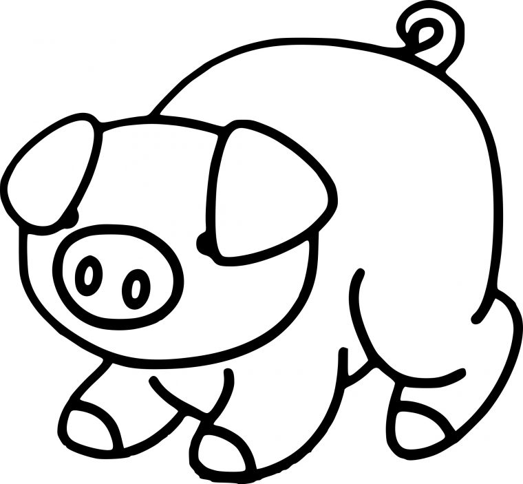 Coloriage Cochon Maternelle À Imprimer Sur Coloriages pour Dessin Cochon A Colorier