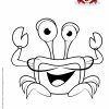 Coloriage Crabe À Imprimer - Manzabull' intérieur Coloriage A4 Imprimer Gratuit