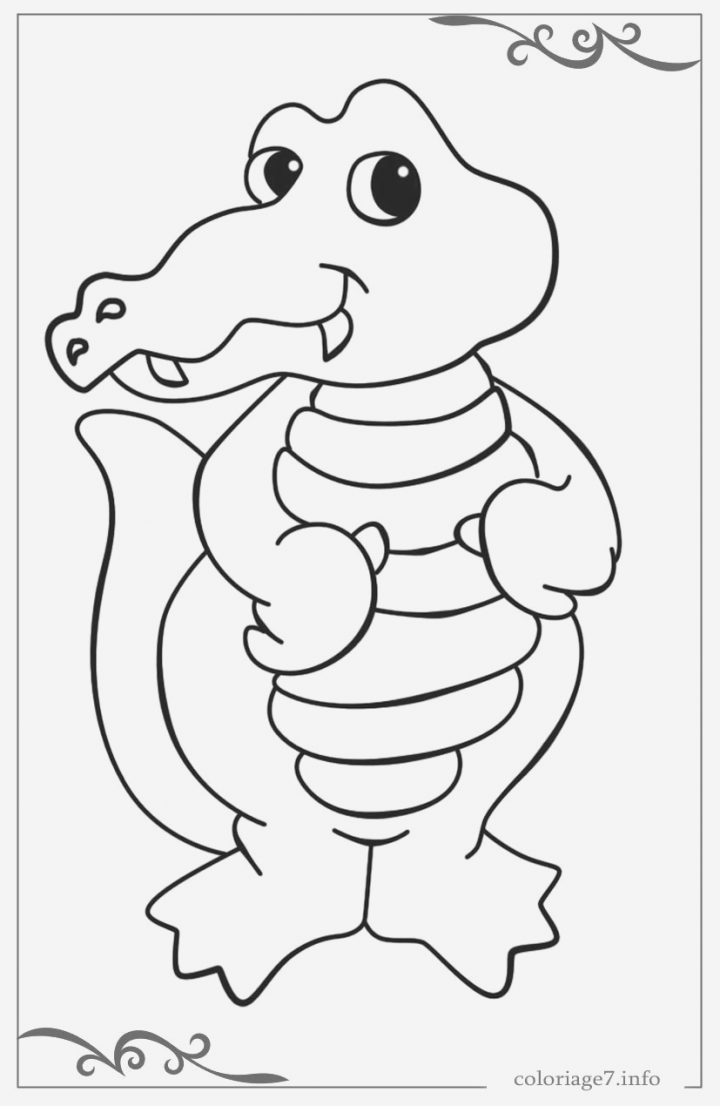 Coloriage Crocodile À Imprimer Gratuit – Coloriages Gratuits dedans Coloriage A4 Imprimer Gratuit