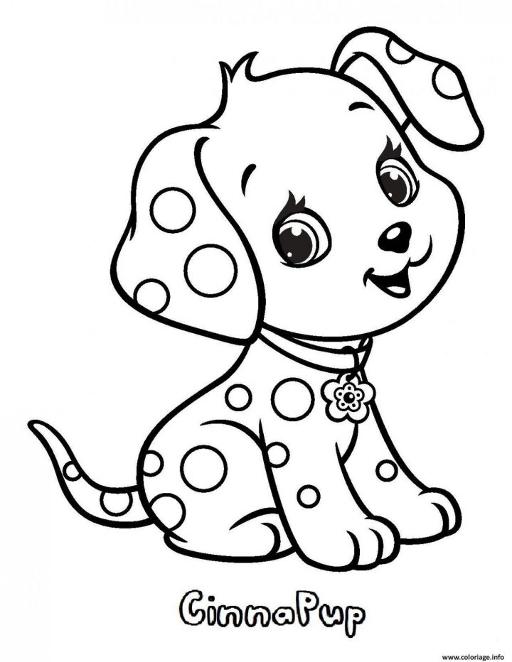 Coloriage De Animaux A Imprimer – Vvivante In Animaux A destiné Coloriage De Chiot A Imprimer