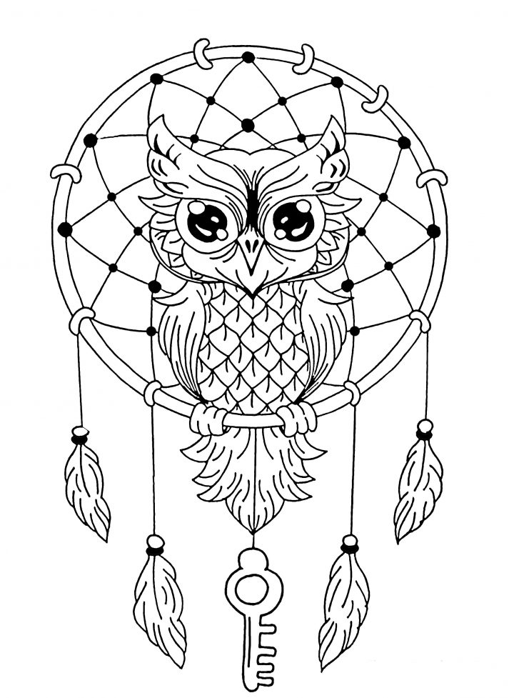 Coloriage De Hiboux Pour Enfants – Coloriage De Hiboux destiné Hibou A Imprimer