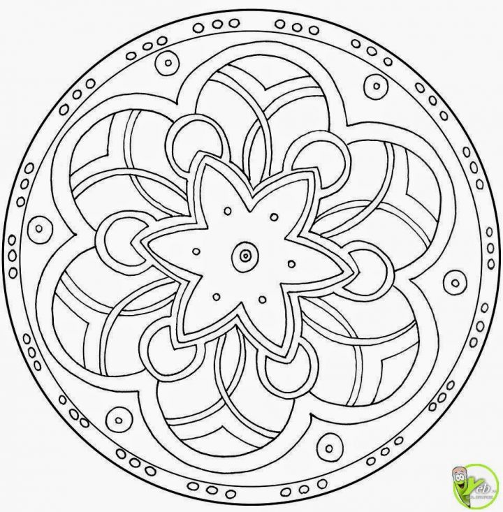 Coloriage De Mandala A Colorier destiné Hugo L Escargot Coloriage Mandala