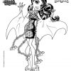 Coloriage De Monster High À Imprimer | Supercoloriage avec Image Monster High A Imprimer