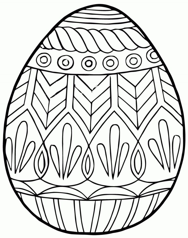 Coloriage De Pâque À Telecharger Gratuitement – Coloriage De serapportantà Dessin Pour Paques