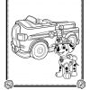 Coloriage De Pat Patrouille - Marcus Et Son Camion De pour Dessin De Pompier À Imprimer