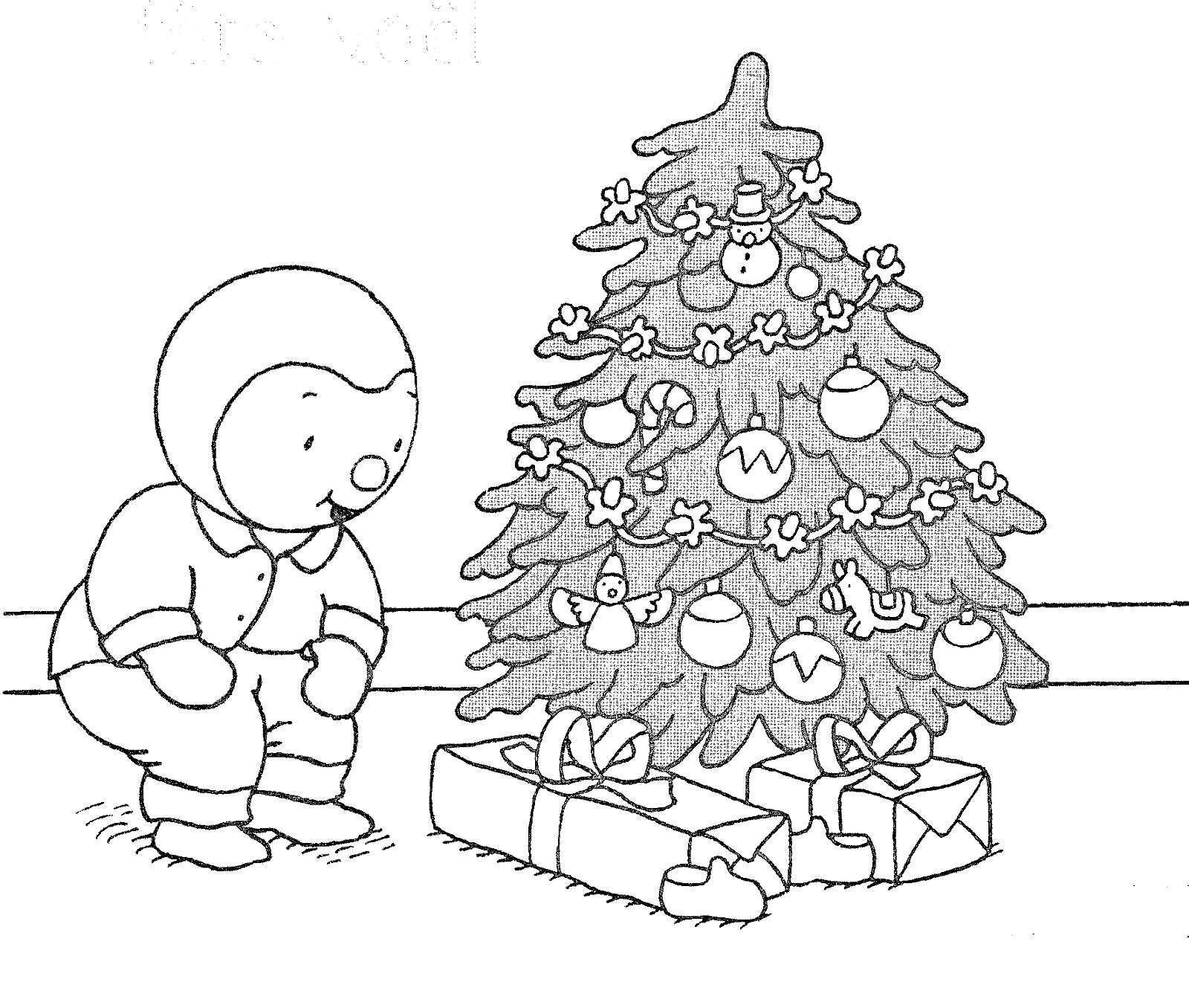 Coloriage De Sapin De Noël À Imprimer - Coloriage De Sapin à Coloriage De Sapin De Noel A Imprimer Gratuit 