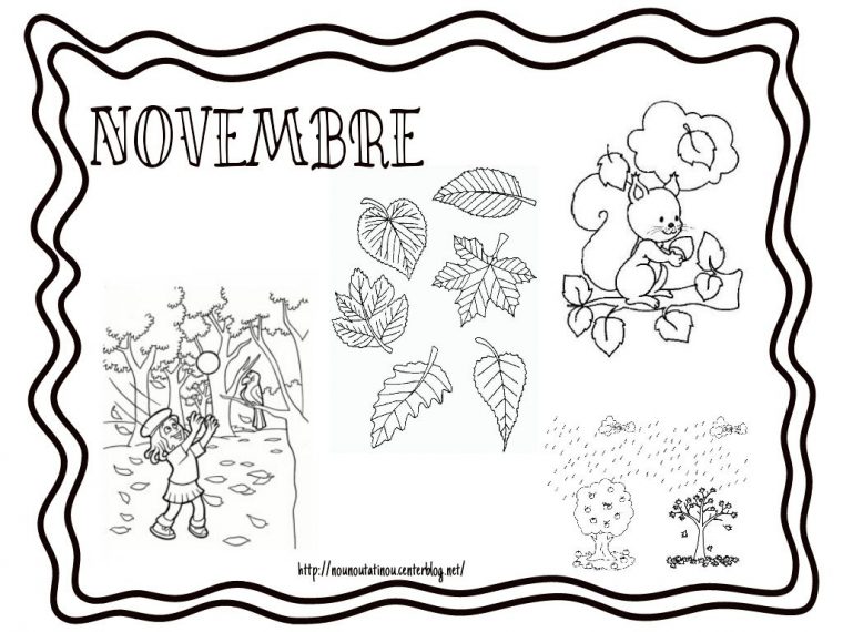 Coloriage Des Mois intérieur Mois À Colorier Maternelle