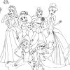 Coloriage Des Princesses Disney A Imprimer | Coloriages À concernant Coloriage Princesses Disney À Imprimer
