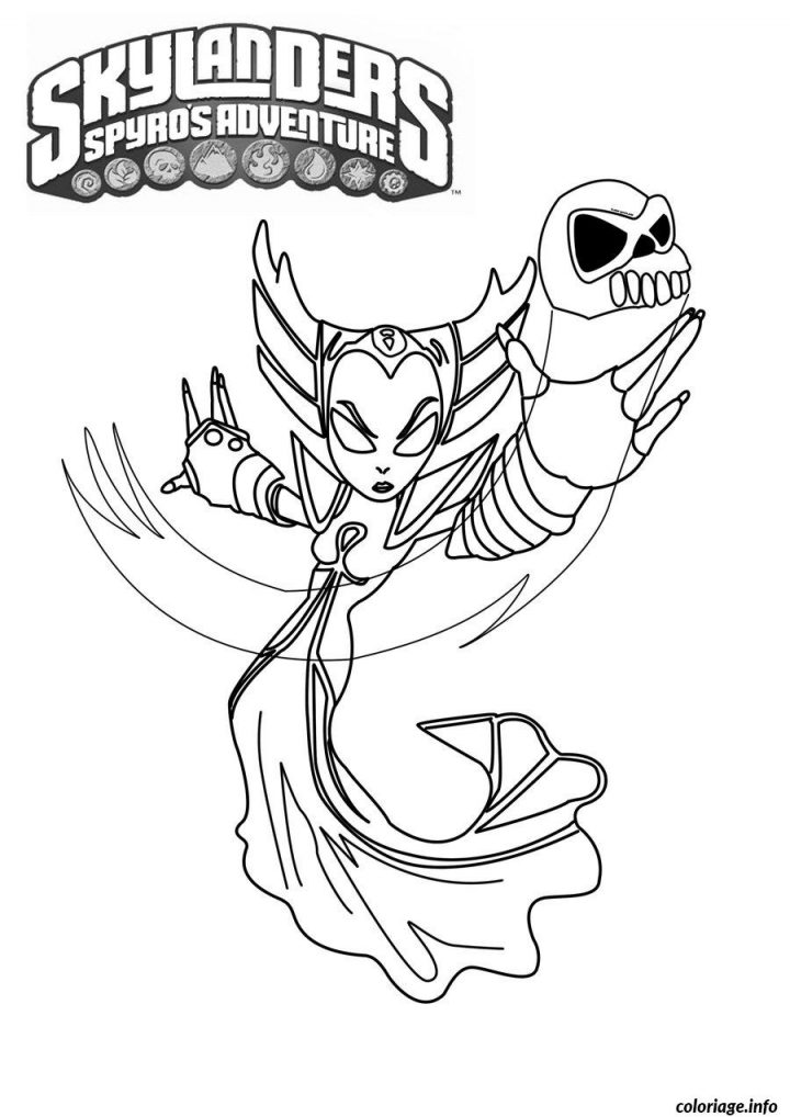 Coloriage Dessin Skylanders 19 Dessin pour Dessin De Skylanders