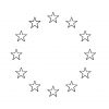 Coloriage Drapeau Union Européenne En Ligne Gratuit À Imprimer avec Drapeaux Européens À Imprimer