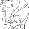 Coloriage Dumbo Et Sa Mère À Imprimer Sur Coloriages avec Dessin Dumbo