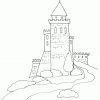 Coloriage D'un Chateau Fort : Dessin 3 - Tête À Modeler pour Chateau Princesse Dessin