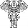 Coloriage Elephant Zen À Imprimer Sur Coloriages à Image Zen A Imprimer