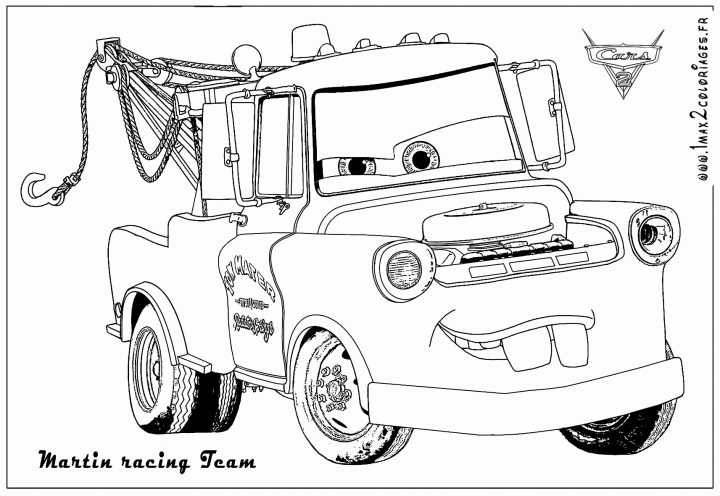 Coloriage Flash Mcqueen Martin – Coloriage Ideas encequiconcerne Coloriage De Flash Mcqueen